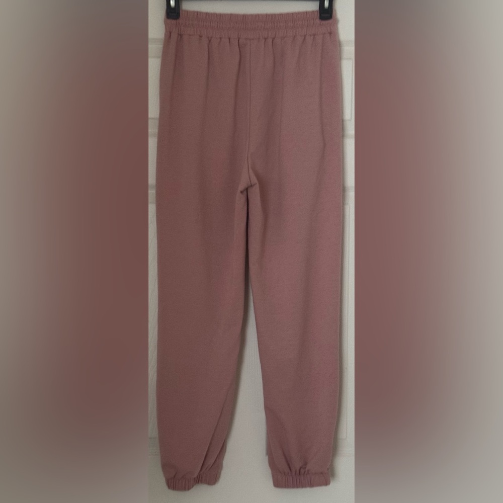 Women's Pink Hoodie and Joggers Set Medium - Picture 5 of 7